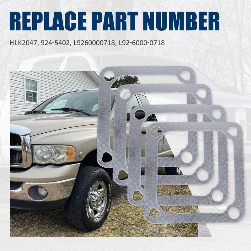 4 Pcs AP0058 3969988 Intake Heater Grid Gasket Set Fit