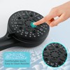Matte Black Shower System - Dual Shower Head with Handheld
