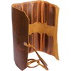 Militaria Stuffs Leather Tool Roll Up Pouch (10 Slots) -