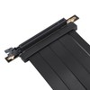 PCIE 4.0 X16 Extender 90 Degree 26GB/s 5.9 Inch Shielded
