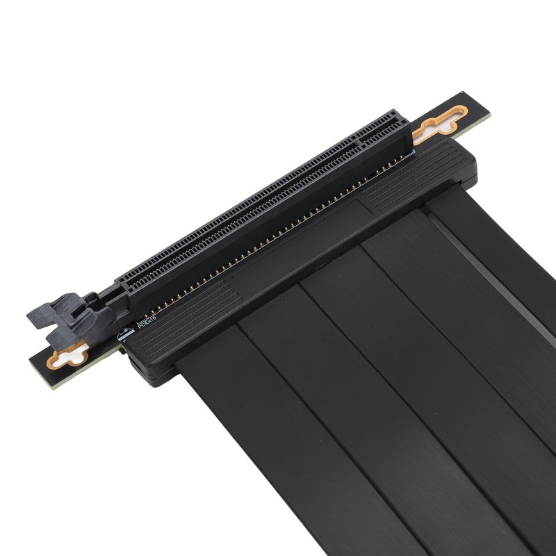 PCIE 4.0 X16 Extender 90 Degree 26GB/s 5.9 Inch Shielded