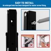 LEOPO 20 inch Folding Shelf Brackets-2 Pack Foldable Heavy Duty