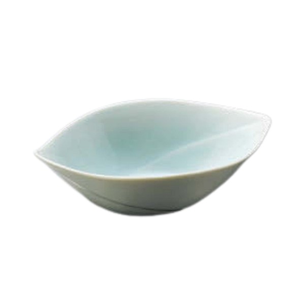 Yamashita Kogei 905822239 Sashimi Plate, Blue and White Porcelain, Small Bowl, 6.9 x 4.5 x 2.0 inches (17.5 x 11.4 x 5.2 cm)