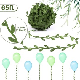 GWHOLE 20 Metres Vines Artificial Vine Boxwood Garland Box Garland Ivy Garlands Decorative Vines Gift Ribbon Rattan Garland Leaves Vines Decoration Wall for Wedding Home Garden Communion