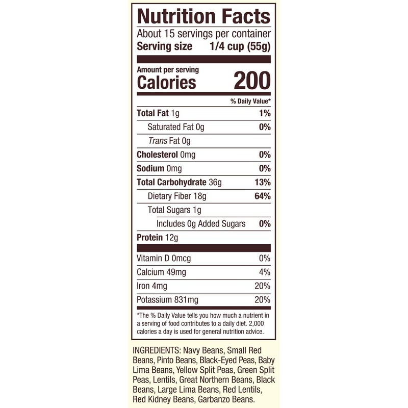 Bob's Red Mill 13 Bean Soup Mix, 29oz (Pack of