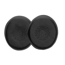 kwmobile Ear Pads Compatible with Jabra Evolve 2 55 / Evlove 2 50 Earpads - 2X Replacement for Headphones - Black