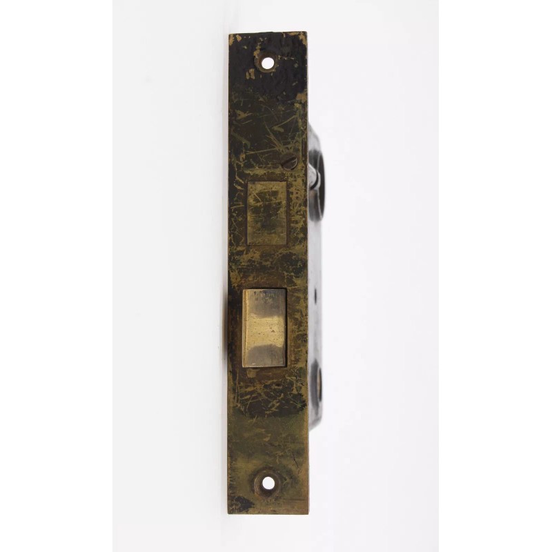 Antique Brass Russwin Left Cylinder Mortise Door Lock