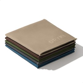 DRYKI Sweat Absorbing Handkerchiefs - The Original Quick-Dry Microfiber Sweat Rags & Towels for Face, Hands, & Body - Perfect for Gym, Sports, and Work (Forest: 5 Pack)