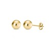 Kezef 14K Gold Stud Earrings for Women - Real Gold