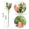 HUIANER Artificial Thistle Spray Eryngium Flowers 2pcs Artificial Real Touch
