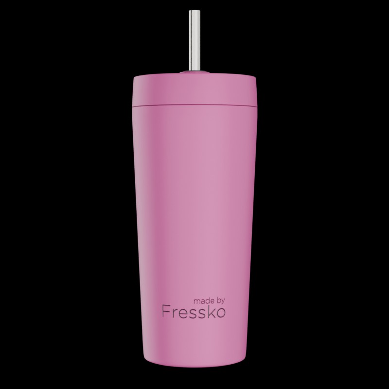 Fressko Ceramic Lined Tumbler with Titanium Straw - Venti 20oz,