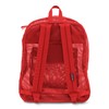 JanSport Mesh Pack - See Through Backpack, Red Tape