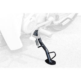 Kijima 213-055 Motorcycle Parts, Wide Plate Side Stand, Fall Prevention, Steel Black Finish, Super Cub 50/110