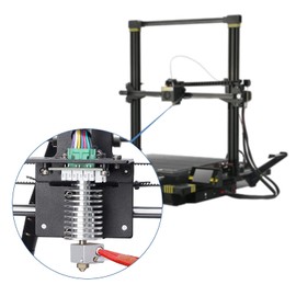 UniTak3D I3 Mega Extruder Hot End 12V 40W V5 J-head Hotend 1.75mm 0.4mm Extruder Printhead 3D Printer Parts Accessories for I3 Mega 3D Printer