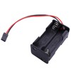 Hobbypark 4 Cell AA Battery Holder Case Box with JR