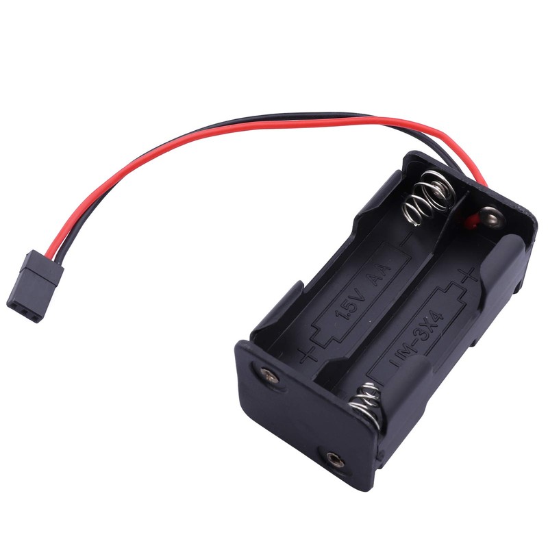 Hobbypark 4 Cell AA Battery Holder Case Box with JR