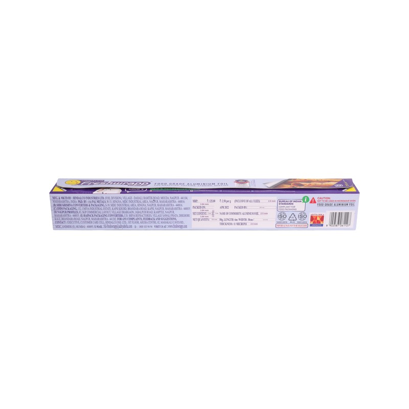Hindalco Freshwrapp Aluminium Foil 33g + 17g (Pack of 3)