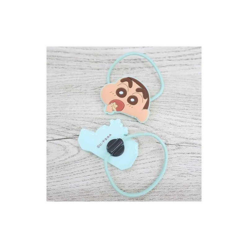 Eye Planning Crayon Shin-chan Hair Rubber 2P Mint K1856C