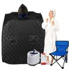 VARIPOWDER Portable Steam Sauna for Home Spa, Sauna Tent with