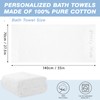 SEISSO Cotton Bath Towels 140 x 70 cm, Bath Towels,