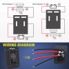 Nilight ON-Off Switch Panel 4 PIN DPST Toggle Switch Panel