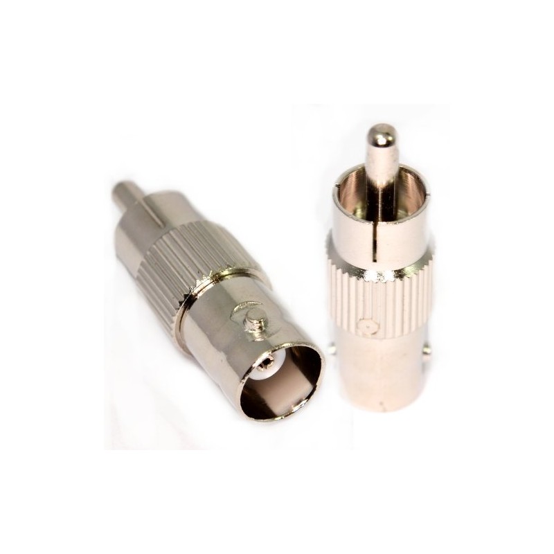 kenable BNC Socket to RCA Phono Male Plug Adapter -