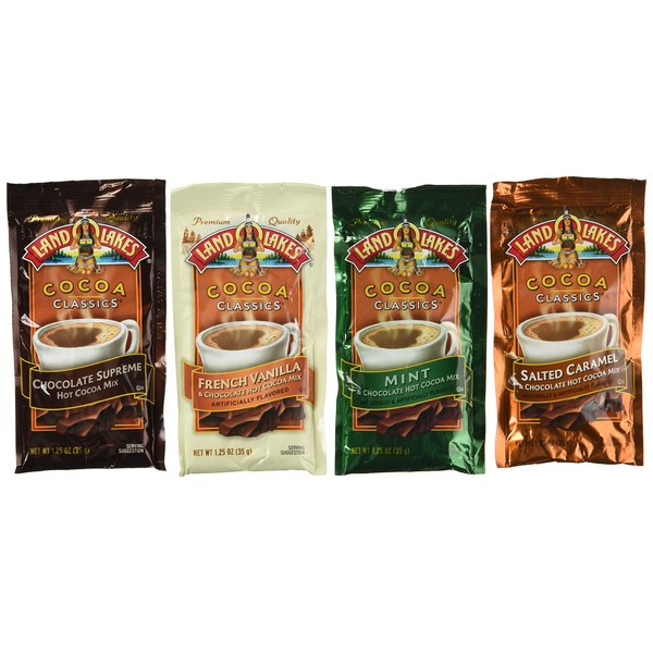Land Lakes Cocoa Variety Pack 34Count Net Wt 42.5 Oz,1.25 Ounce (Pack of 34)
