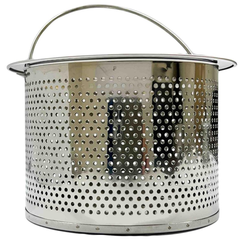 LuLuPaL Stainless Steel Drain Drain Basket Diameter 5.3 x Height