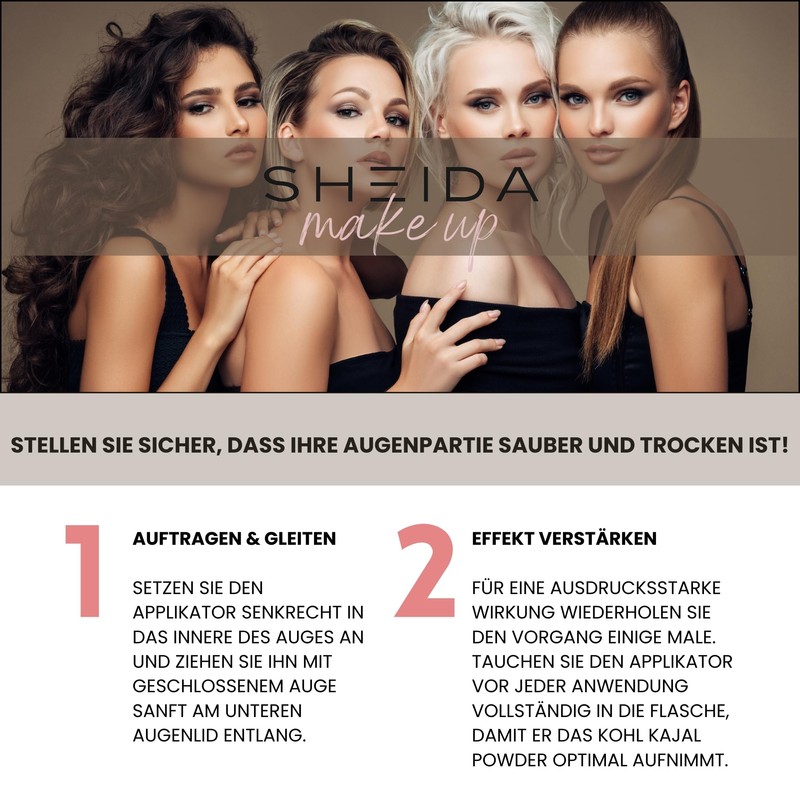 SHEIDA Kohl Kajal Powder Eyeliner (Purple)