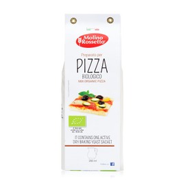 Molino Rossetto Pizza Dough Mix - Organic, Gourmet, Pizza Crust Mix for a Perfect Homemade Pizza - Also Good For Breadsticks, Flatbread, or Calzones 17.6oz (500g)