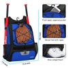 Goloni Baseball Bag,Backpack for Baseball, T-Ball & Softball Equipment &