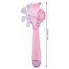 Musical Light Up Bubble Blower Innovative Hexagram Shape Princess Electric