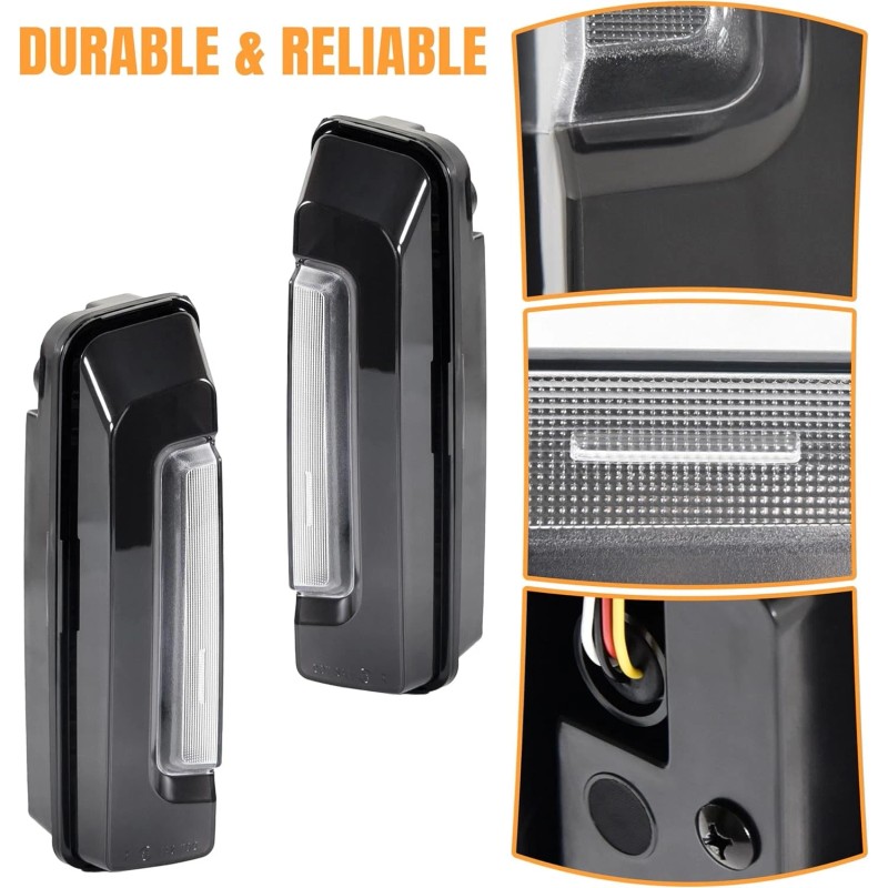Carleo Dual Fender LED Brake Tail Turn Signal Light for