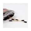 Finedew Black Bamboo Spiral Cotton Swabs, 1000 Count / 파인듀