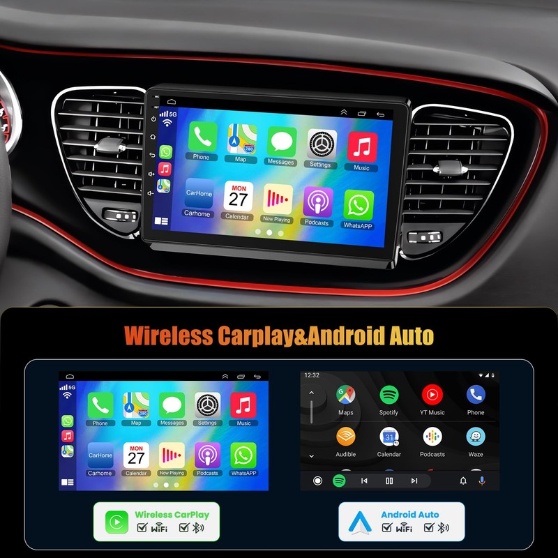 Android 13 Car Stereo for Dodge Dart Radio 2012-2016 4G