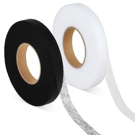 Mabor 140 Yards Double Sided Hem Tape Iron On，2 Rolls Hem Pants Without Sewing，Keep Its Beauty,Hemming Tape for Curtains,Pants,Clothes, Hem Tape No Sew Heming Tape Hemming Tape for Dresses