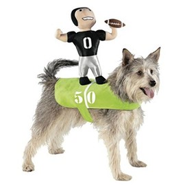 Football Player Rider Pet Dog Costume Small - Medium