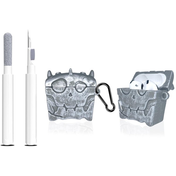 [3 in 1] Compatible with AirPods 4 Case 2024, Treasure