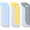 3 Pack Small Squeegees, Mini Squeegee for Windows, Mirrors, Bathroom