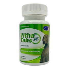 Pets Pharma Vitha Tabs 30 Tabletas Perros Multivitaminico