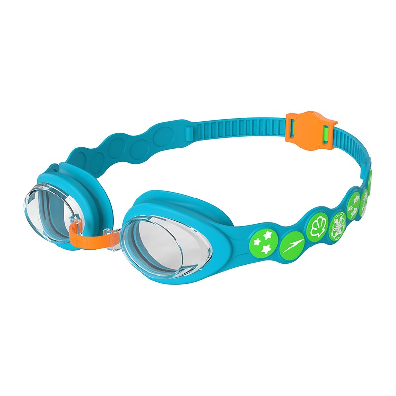 Speedo Unisex Kinder Infant Spot Schwimmbrille, Blau, Einheitsgröße