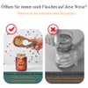 Pack of 2 Bottle and Can Opener, Multifunctional Opener, 4-in-1