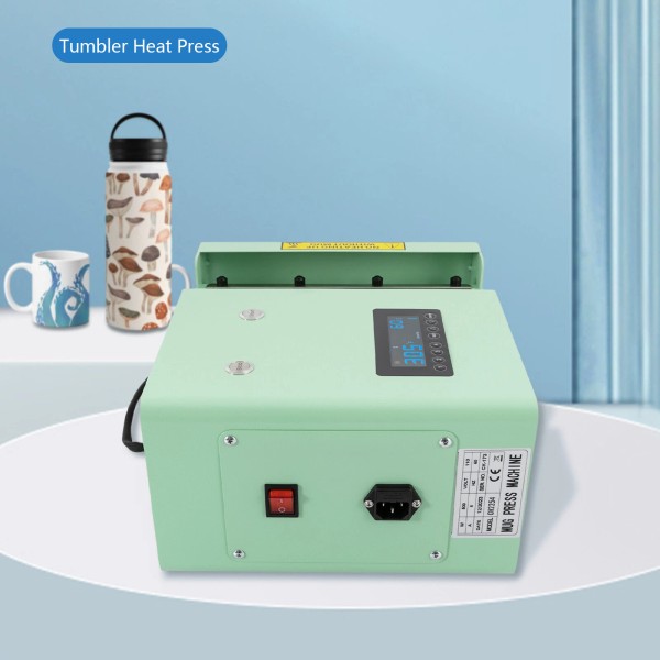 N/A Automatic Tumbler Heat Press Machine, Electric Mug Press Heat