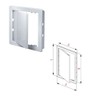 AirTech-UK Access Panel White Inspection Hatch Plastic Revision Door 200