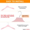 DEDU Suit Hangers for Men 20 Pack, Sweater Hangers No