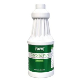 Clorofila Plus Carnitina Acido Alfa Lipoico 500 Ml Flow Sabor Menta