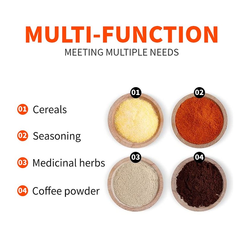 Manual Pepper Grinder Salt and Pepper Mill Shakers Thickness Adjustable