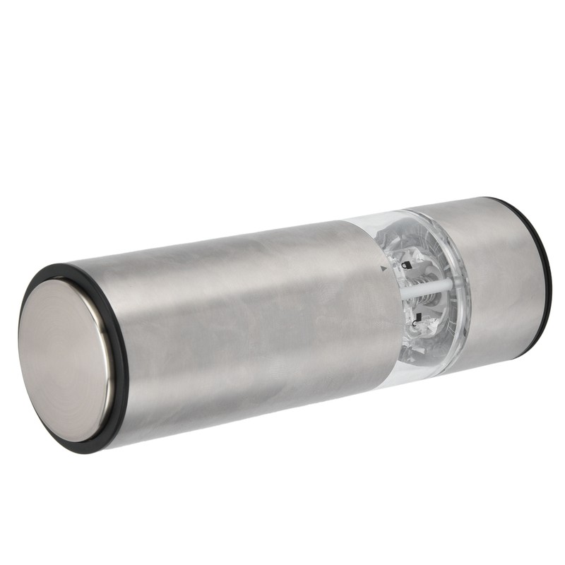 Grinder Stainless Steel Portable Electric Grinder Black Pepper Table Salt