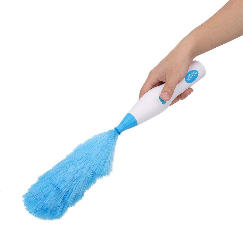 Nikou Motorised Feather Duster, 180° Bendable Electric Feather Duster Window
