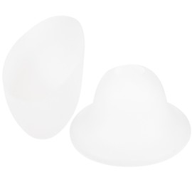 COHEALI 2pcs Plastic Lamp Shade Replacement for Floor Lamp Bell Lamp Shade Horseshoe Lamp Shade Floor Light Covers for Led Multi-head Stand up Lamp Chandelier Pendant Light